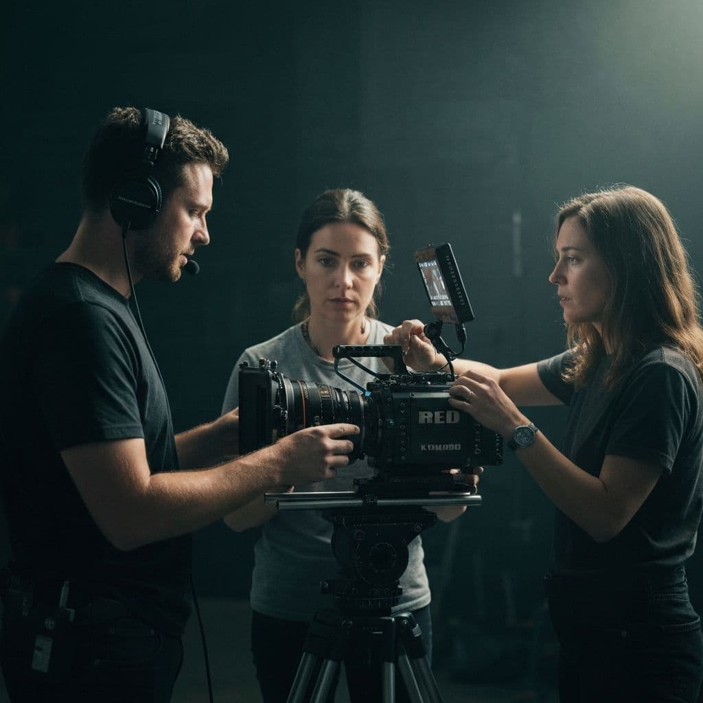 Equipe Filmo Company em acao